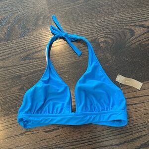 J. Crew Vibrant Blue Swimwear Top